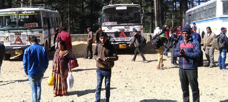 Bareilly and Dharchula affected by bus service