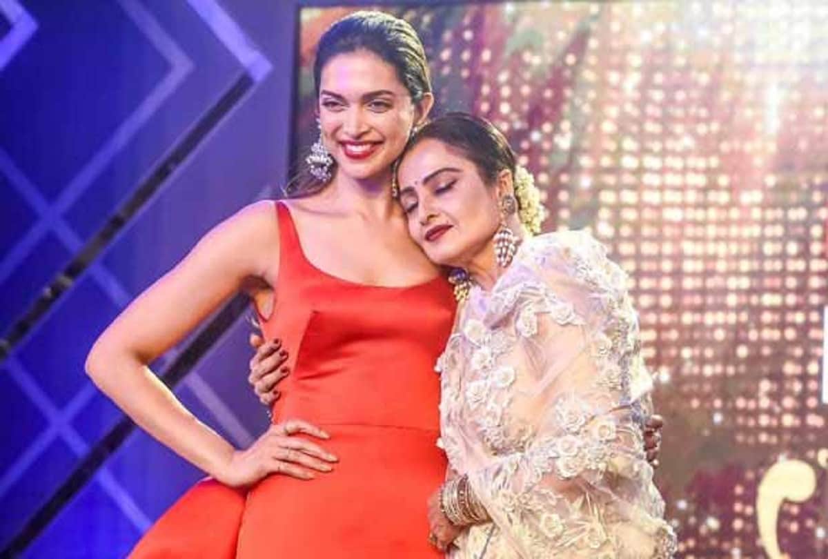 actress rekha send a hand written letter to deepika padukone after watching padmaawat 