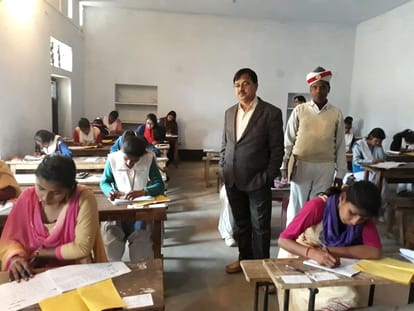 eduction mafias know early before for deputy chief minister visit