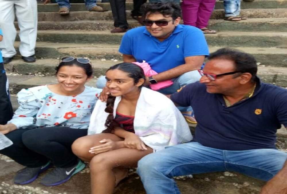 rajasthan udaipur gauravi creates record in mumbai sea