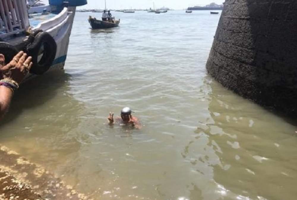 rajasthan udaipur gauravi creates record in mumbai sea