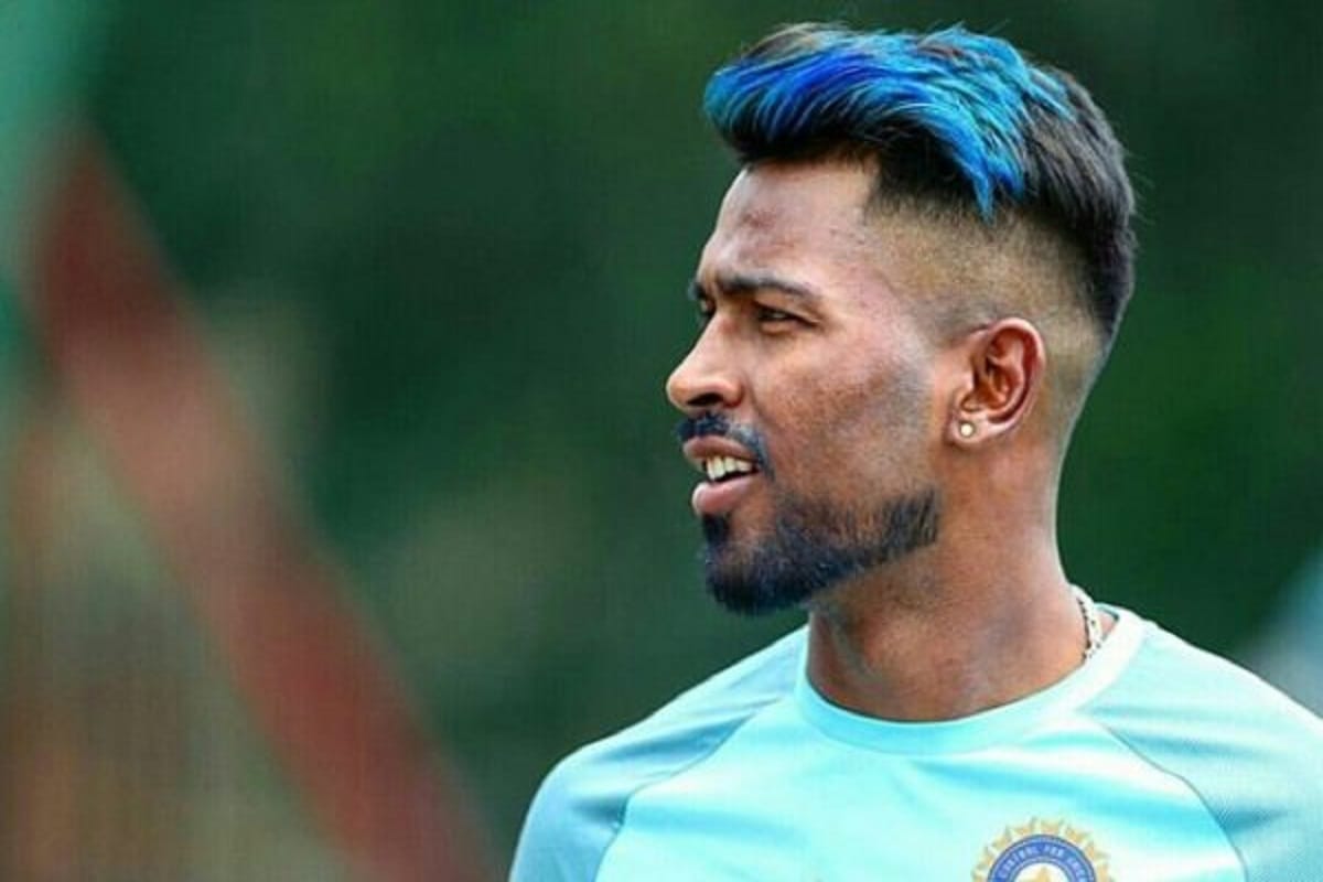 hardik pandya comes with new hairstyle before third odi against south africa