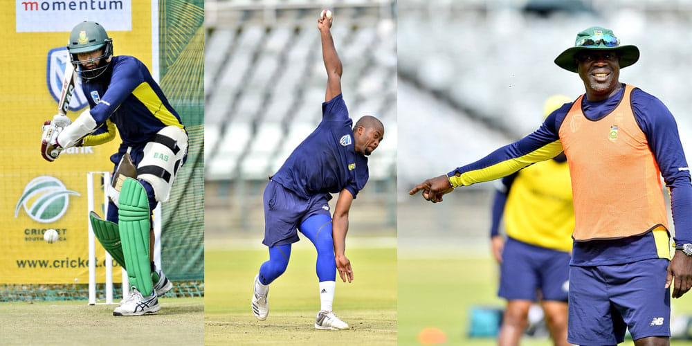 south african batsman practice with five spinners before third odi in cape town