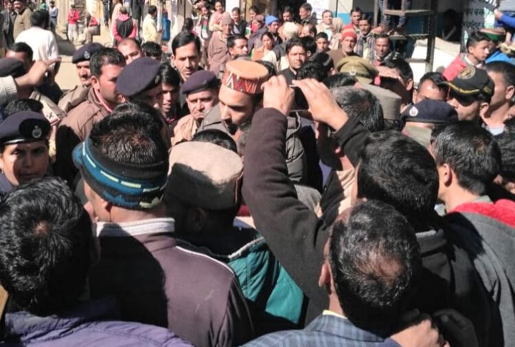 people again started protest at janjahihali despite cm jairam assurance