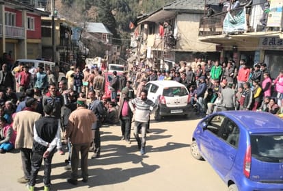people again started protest at janjahihali despite cm jairam assurance