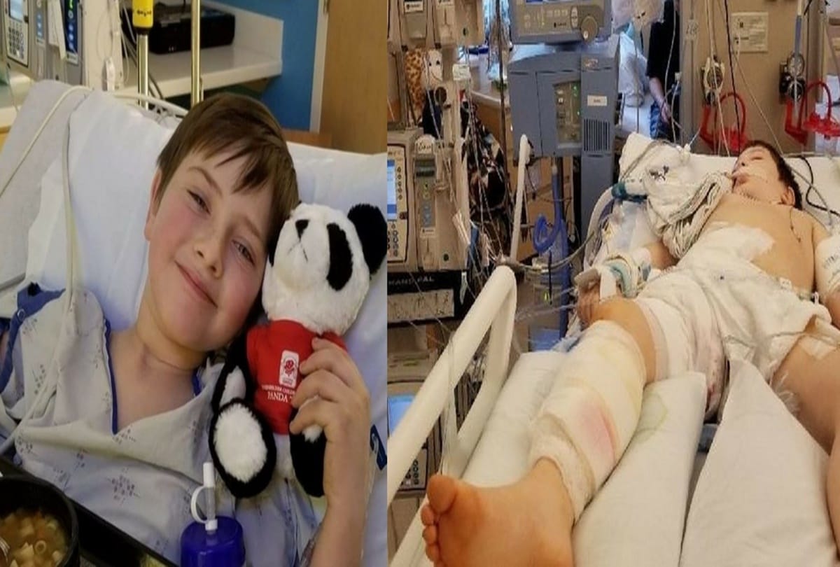 8 year old boy dies from flesh-eating bacteria
