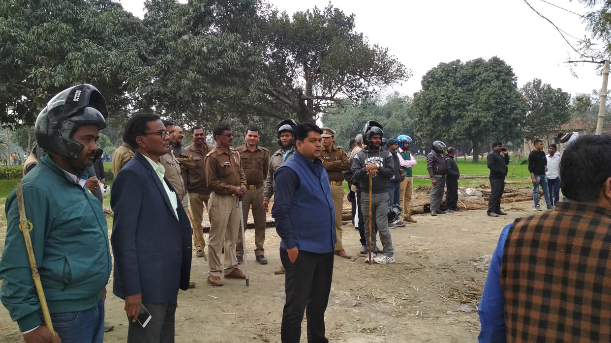 Debris deleted by administration reached with force  Reach Administration