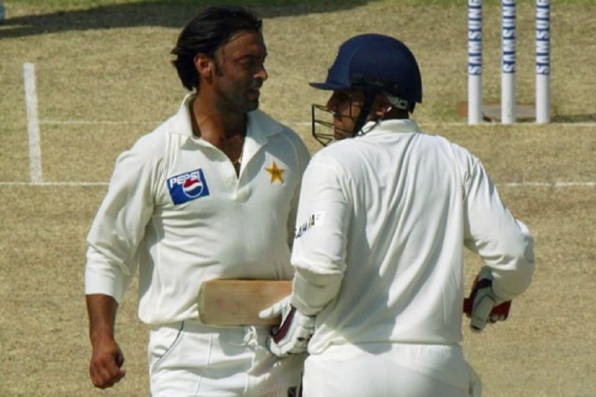 shoaib akhtar and virendra sehwag play ice cricket in switzerland