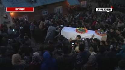 THOUSANDS FLOCK TO PAY LAST TRIBUTE TO MARTYR BABBAR AHMAD IN KASHMIR
