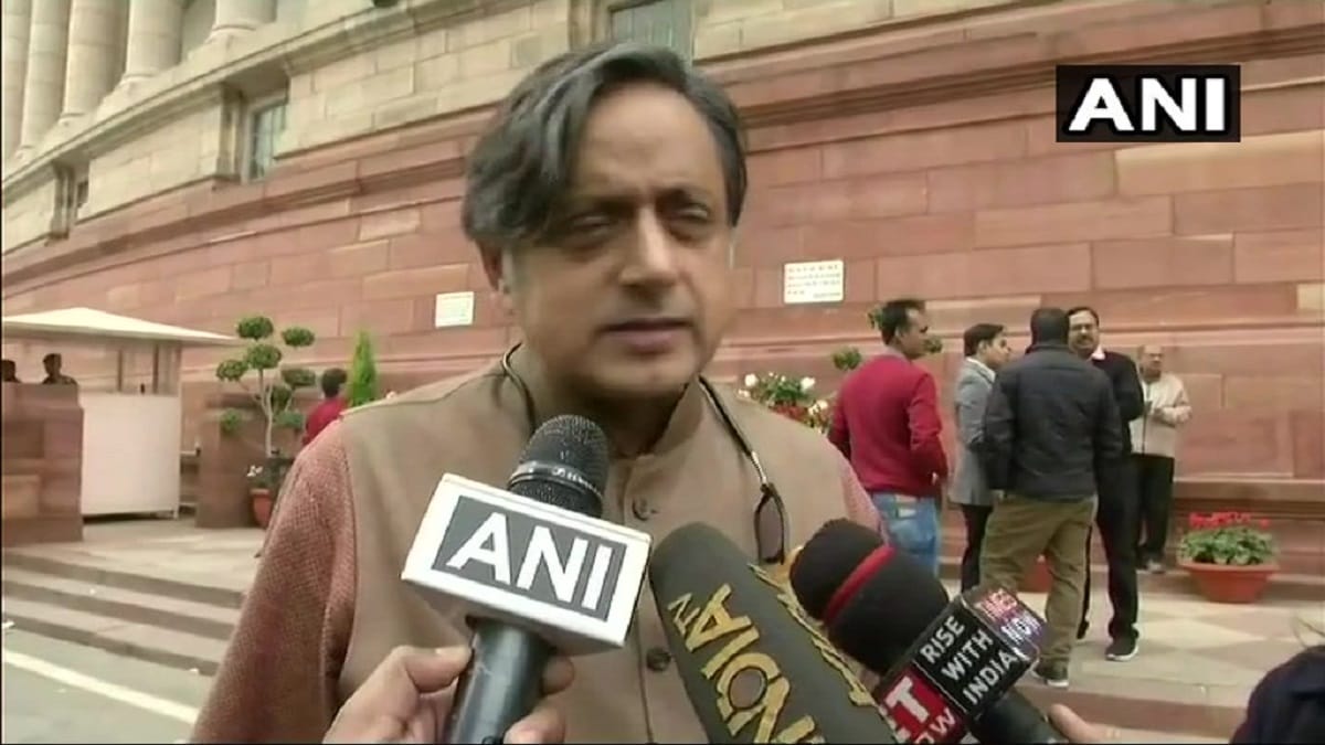 Shashi Tharoor Said, Indian lives are being lost but our government is entirely absent without leave