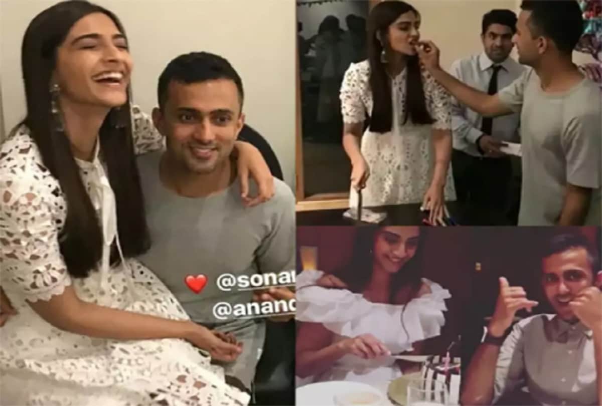 sonam kapoor shared her prewedding photo on facebook