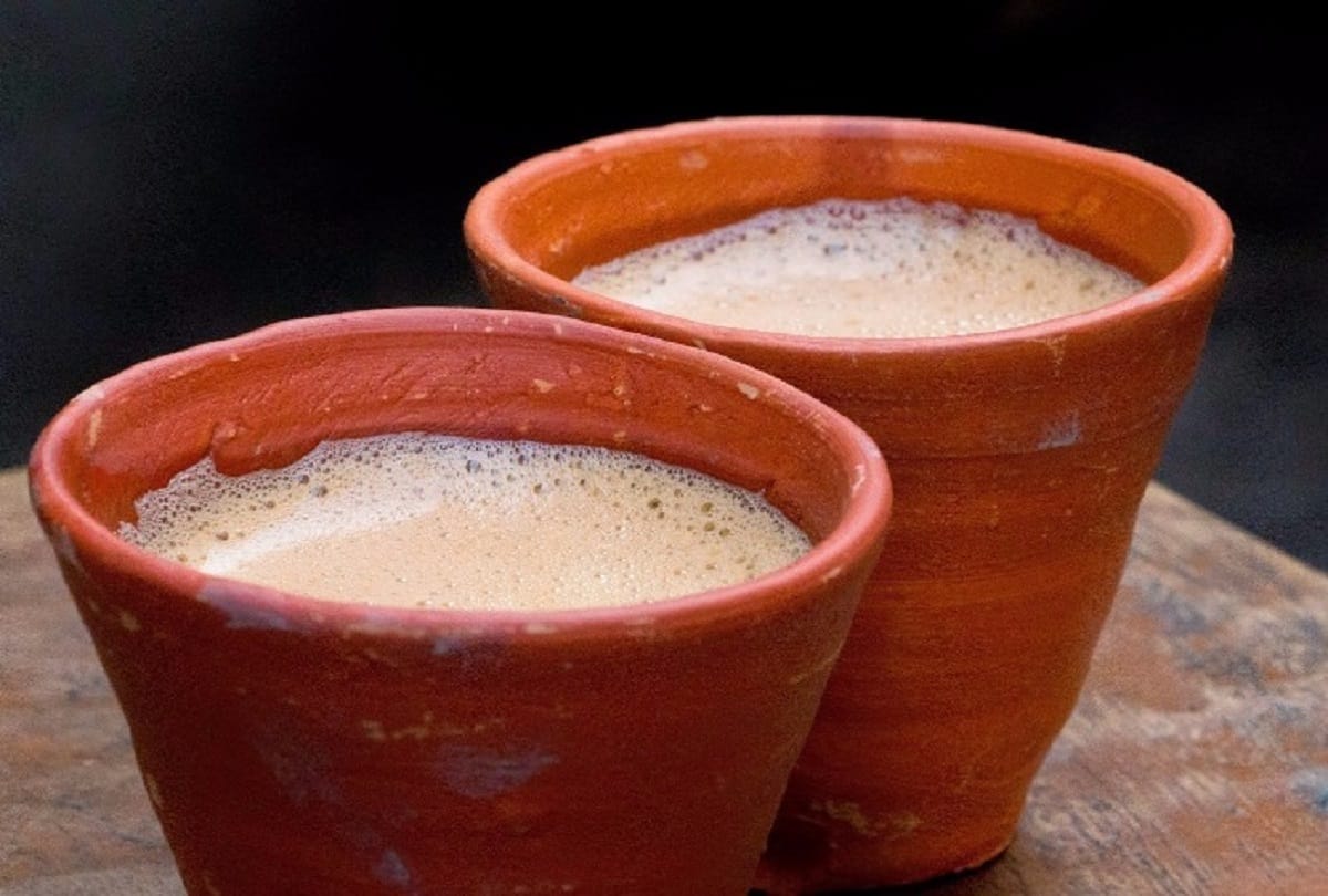 you can have tea in kulhad in railway stations and malls as well