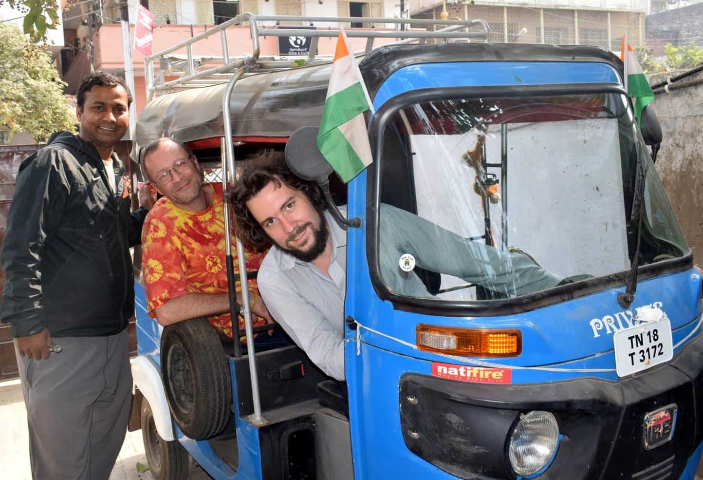german tourist reach varanasi who travel worldwide