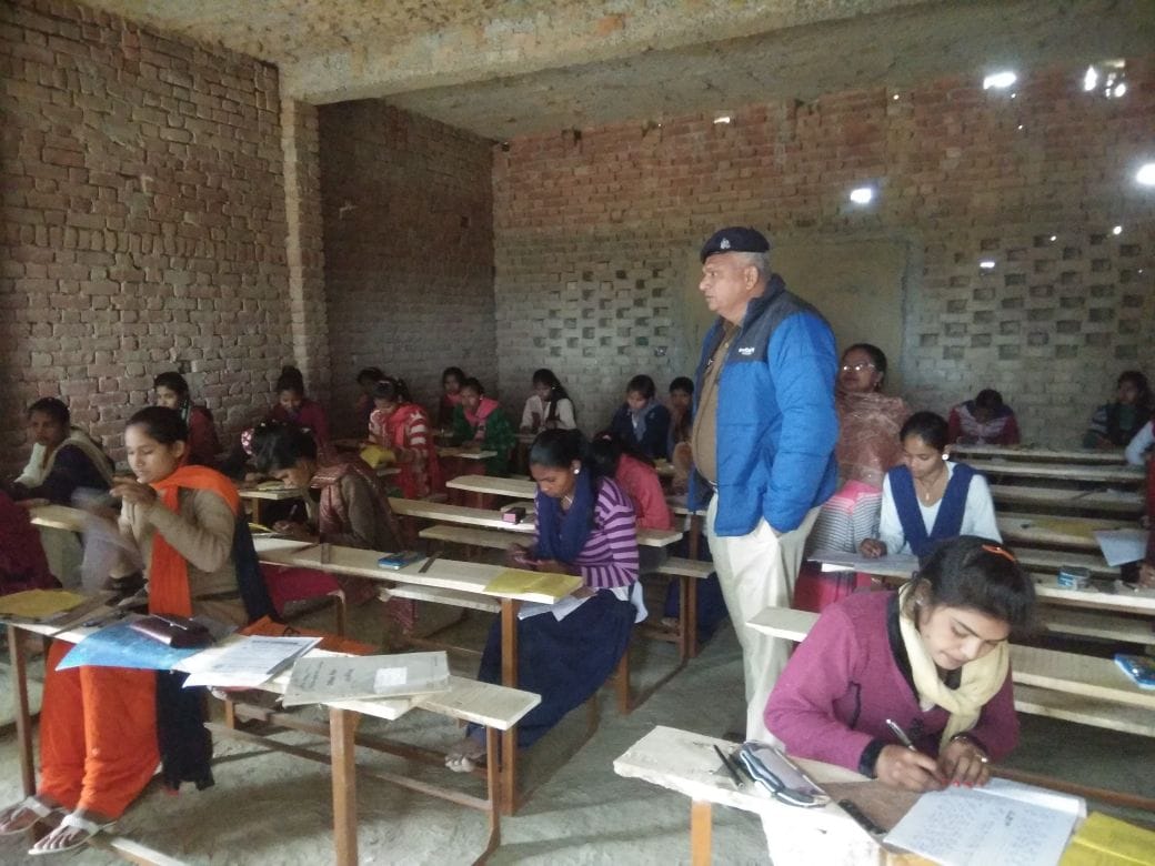 UP Board examination begins in agra 