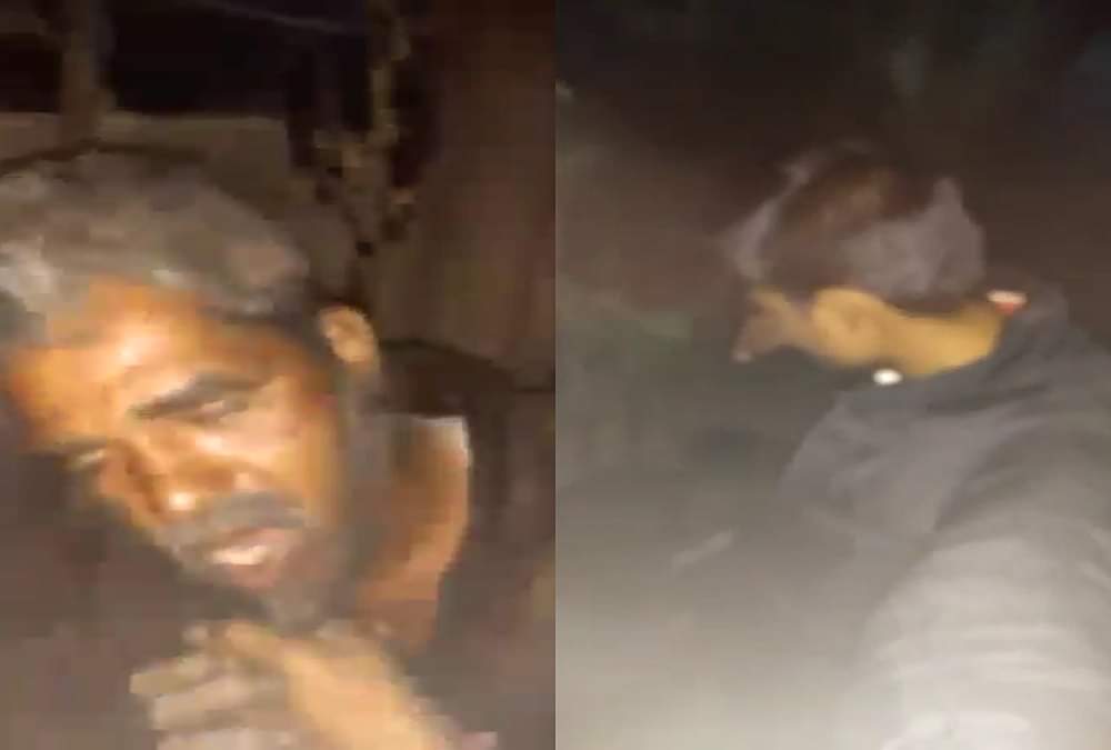 rajasthan sirohi- youth forcefully tried to make an oldie to say jai shree ram  