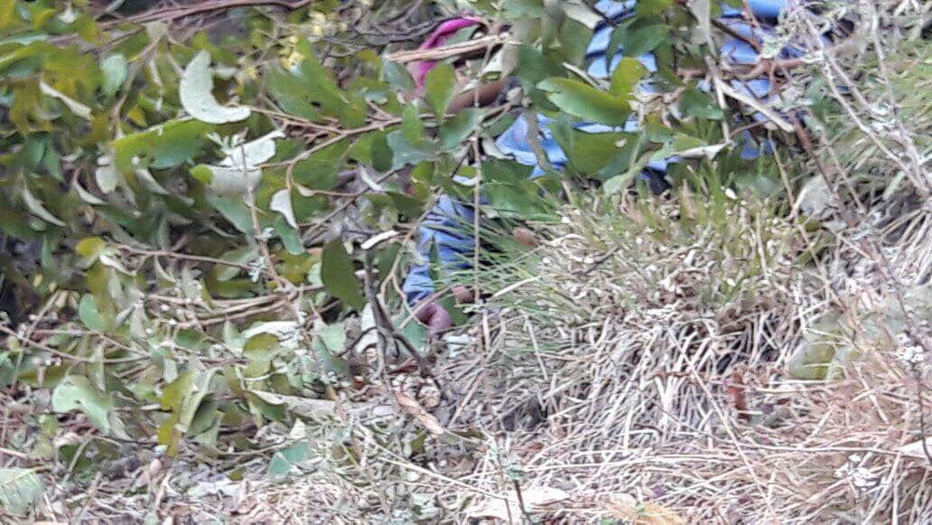 Dead body rescue photos Accident in champawat