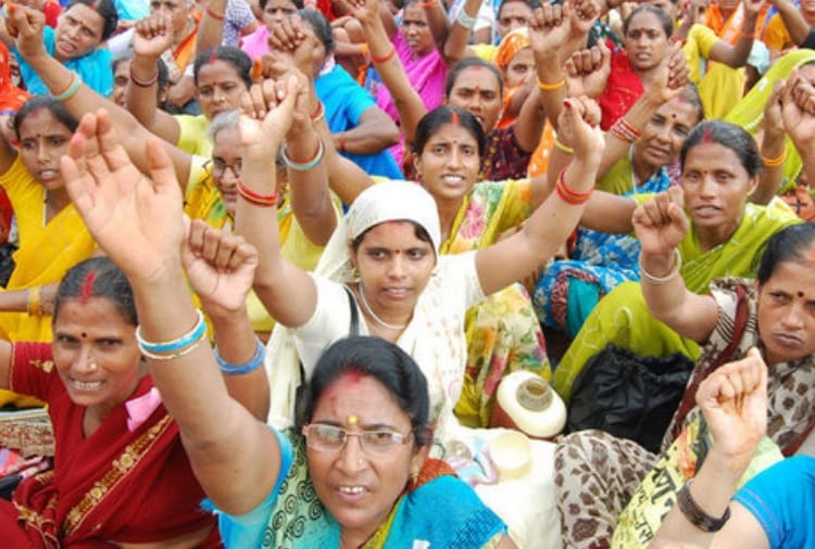  pink saree will be the new dress code of  Anganwadi
