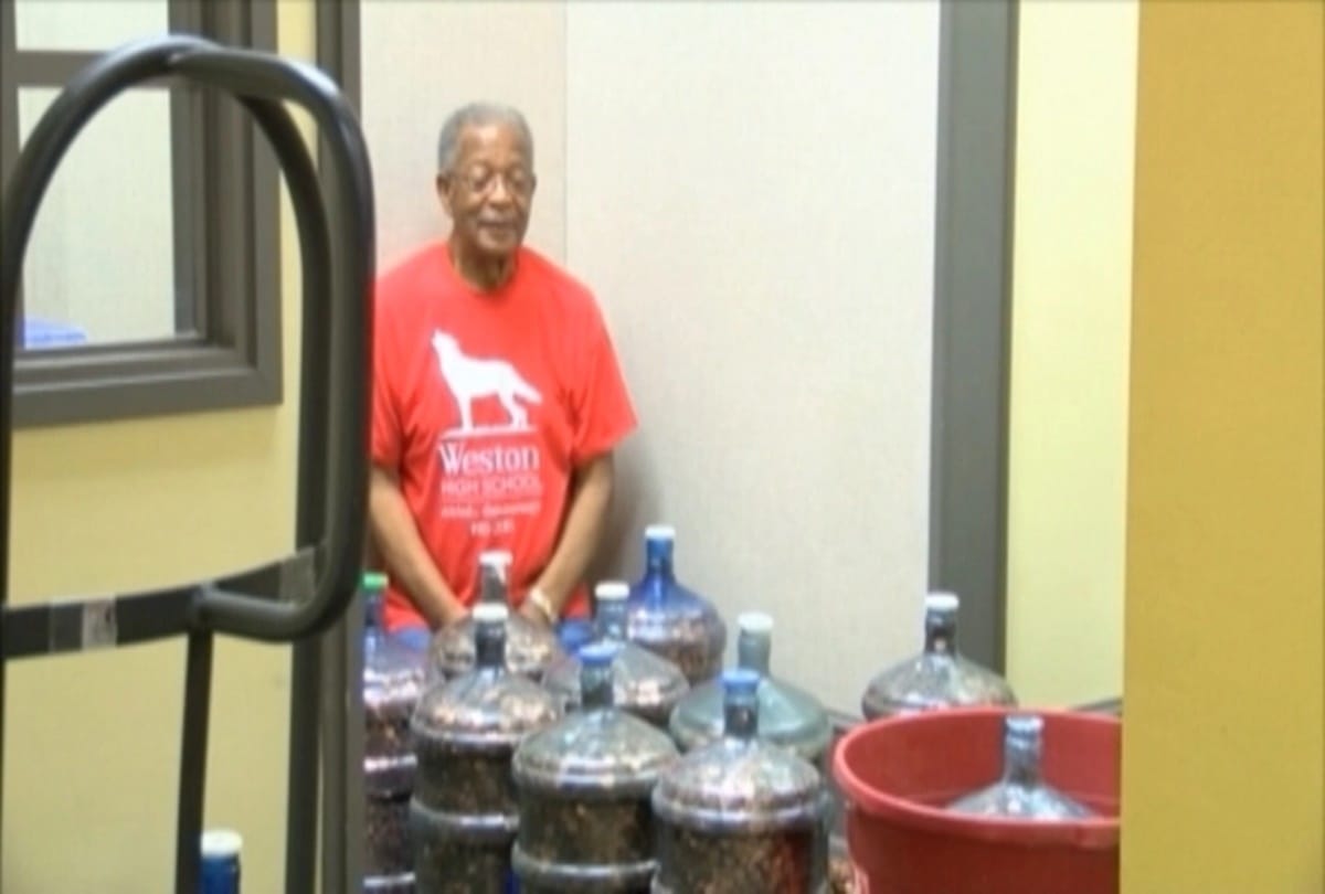 This man was collecting pennies since fourty five years