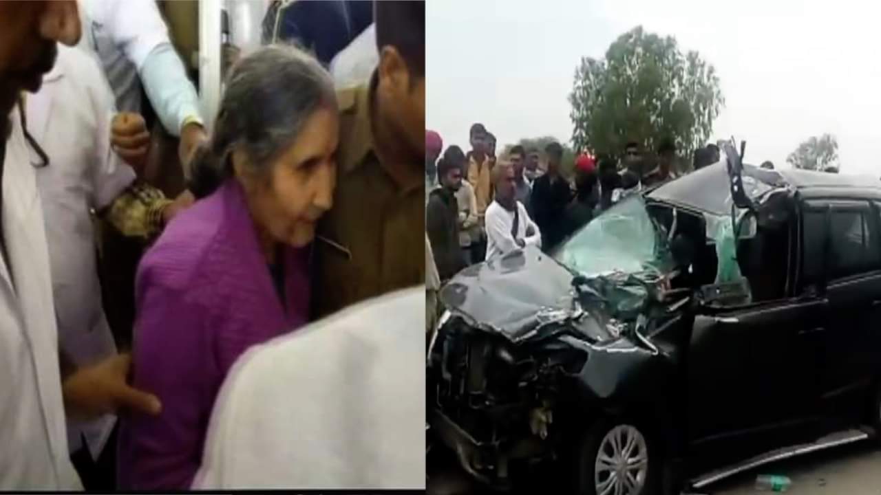 जसोदाबेन एक्सीडेंट