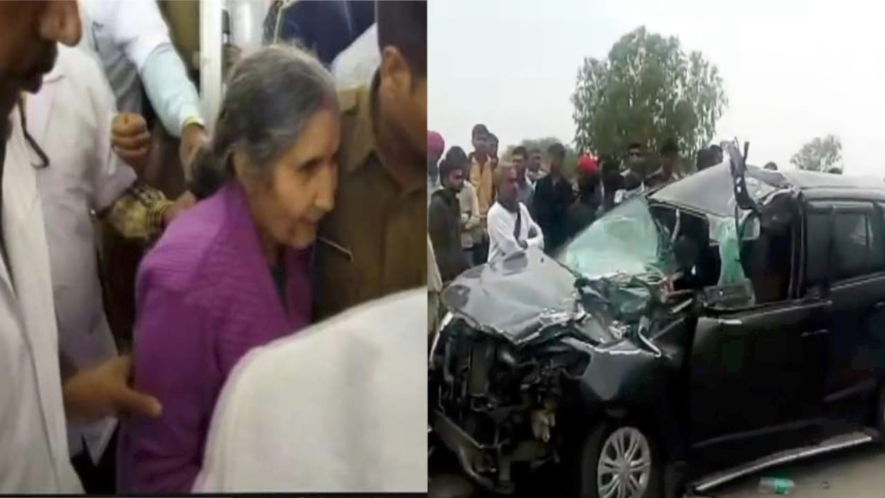 जसोदाबेन एक्सीडेंट