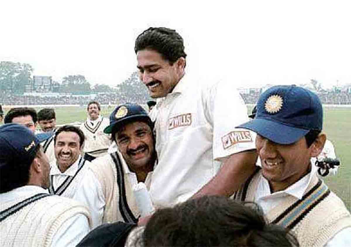 Ajaz Patel equals the record of Anil Kumble and Jim Laker taking all 10 wickets against India in Mumabi Test; How Kumble Took all 10 wickets against Pakistan