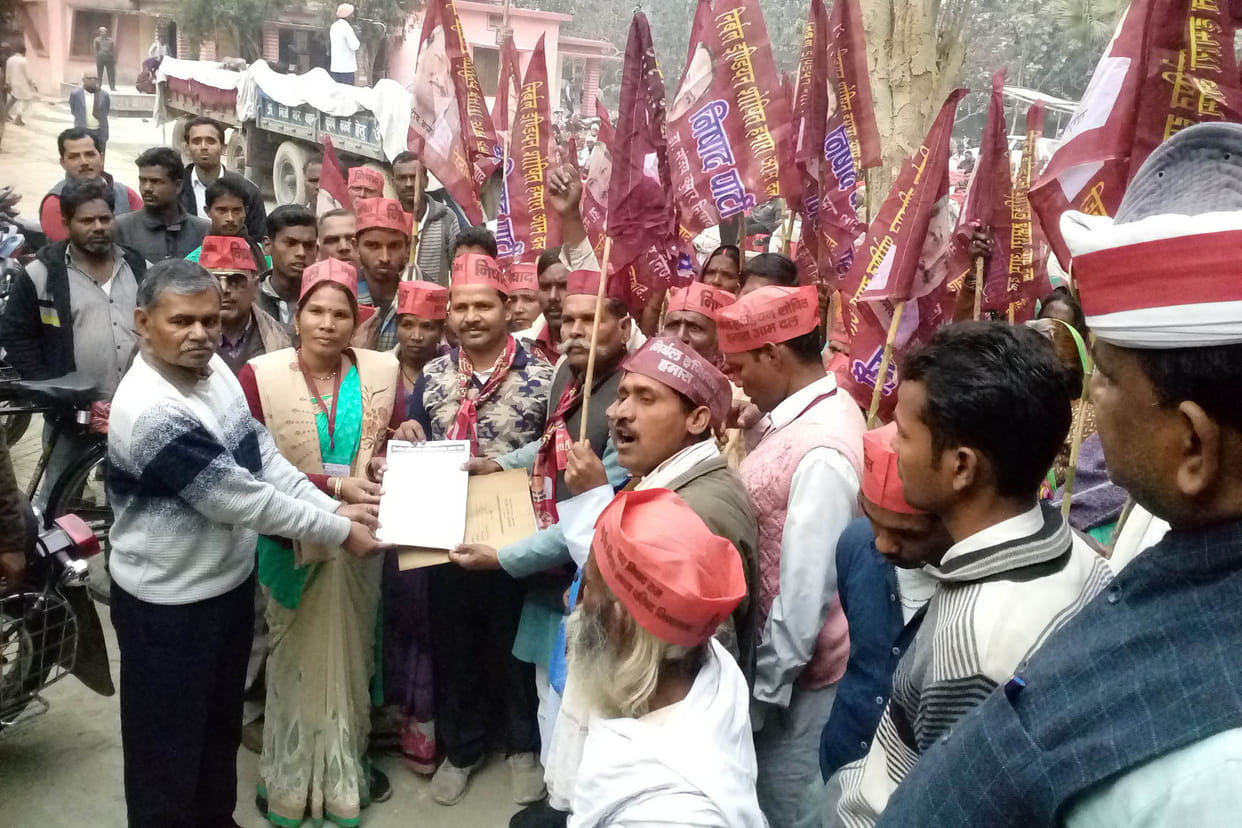 resentment on tehsil headquarter