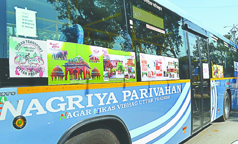 meerut heritage ke liye bus seva sabhi seat full
