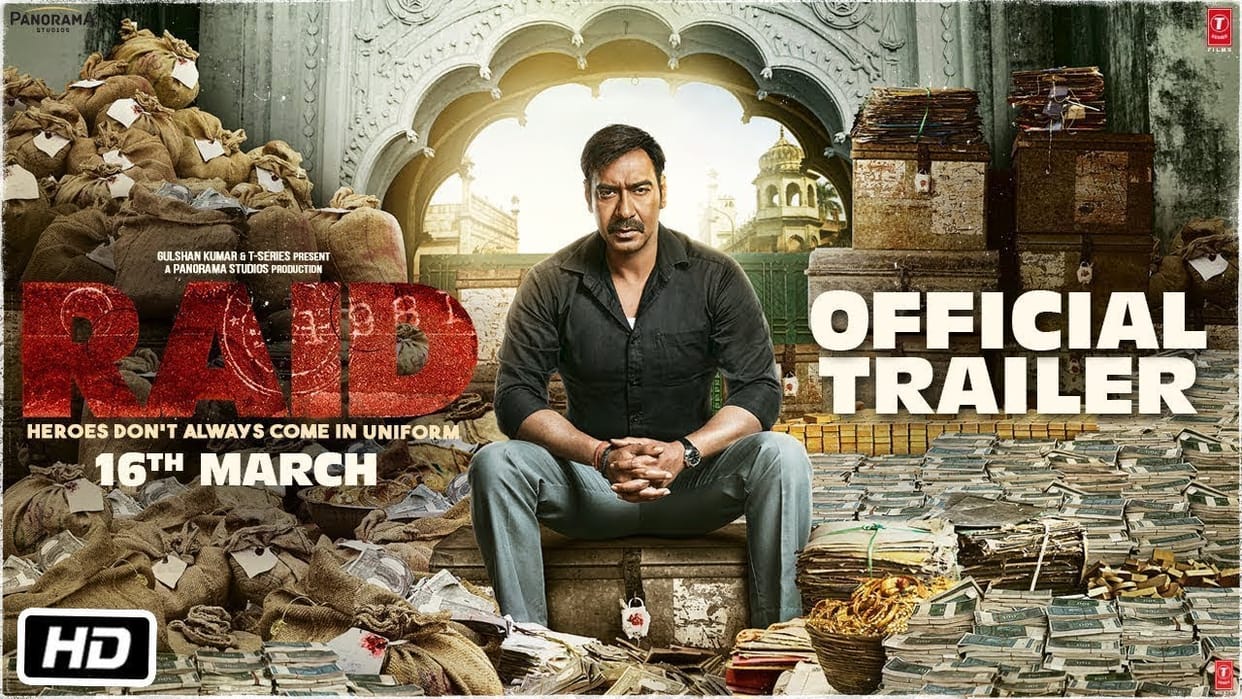 Ajay Devgn opens up about being in film indutry for so long at raid trailer launch