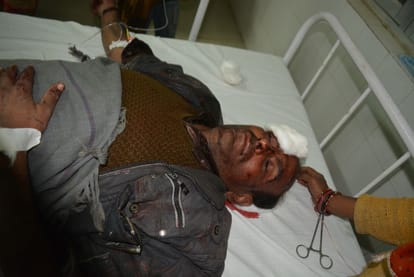 three died in road accident in mathura 