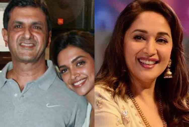 deepika padukone revealed father prakash padukone crush with madhuri dixit