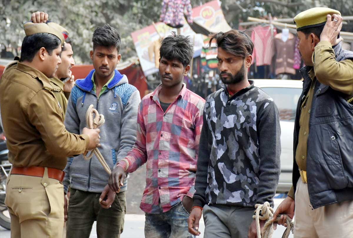Son's gang steals and mother used to help