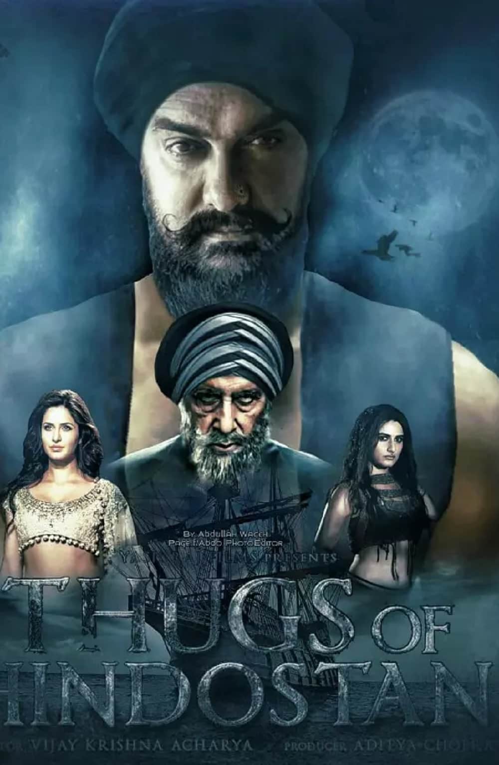 Aamir Khan film Thugs Of Hindostan is being edited on big screen