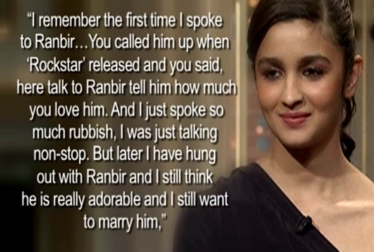 video viral alia bhatt always wanted to marry with Ranbir kapoor