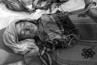 the girl working in agriculture land killed by the tiger