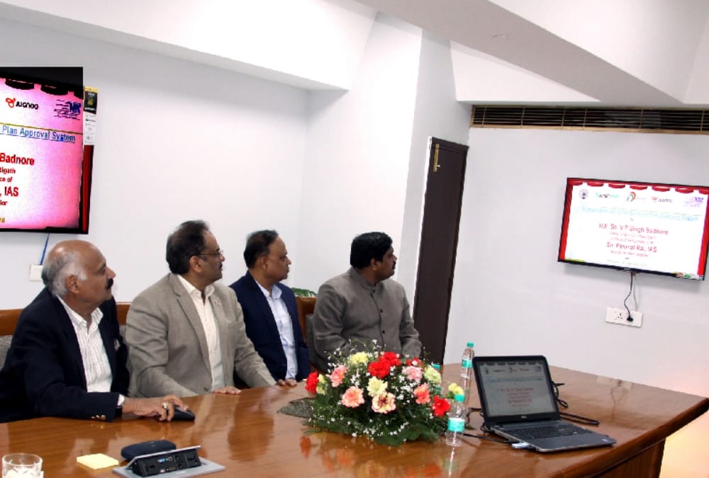 Administrator VP Singh Badnaur launches Online Building Plan Approval Portal