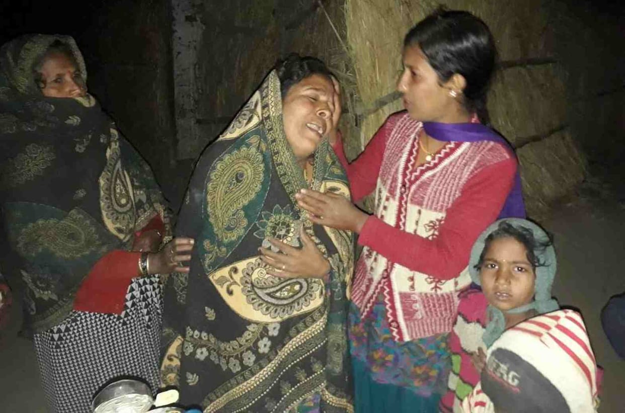 eight years old girl murder in ballia