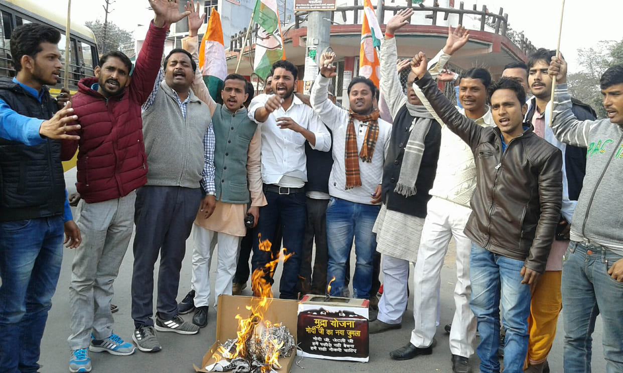 By protesting the budget copies.