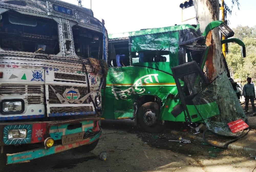 one killed in a road accident near mohali, crime news