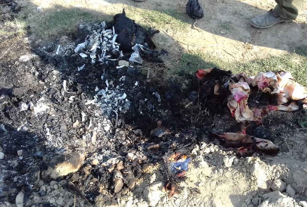 A girl's murder in barabanki.