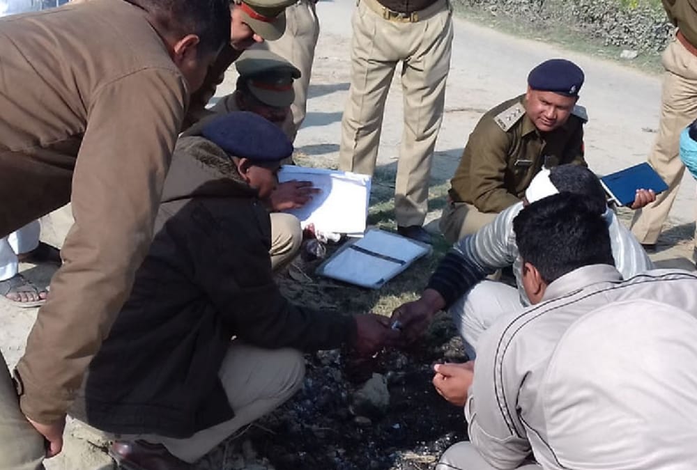 A girl's murder in barabanki.