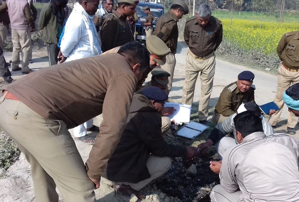 A girl's murder in barabanki.