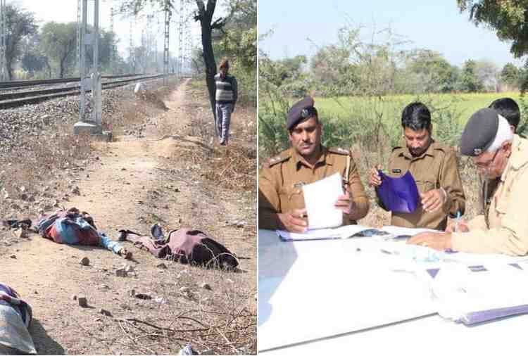 couple committed suicide on railway track in rewari