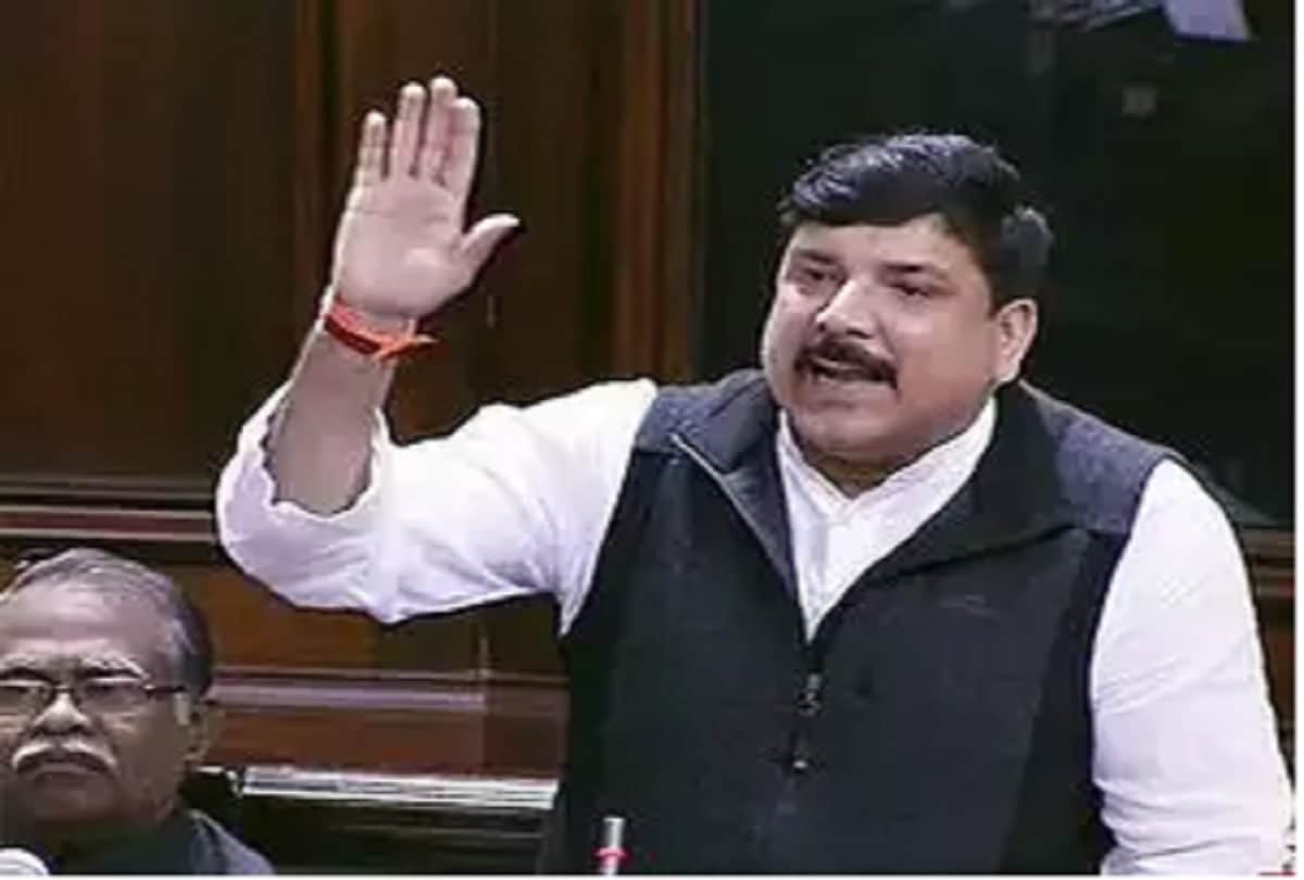 aap mp sanjay singh trolled for wishing fool day as bjp day