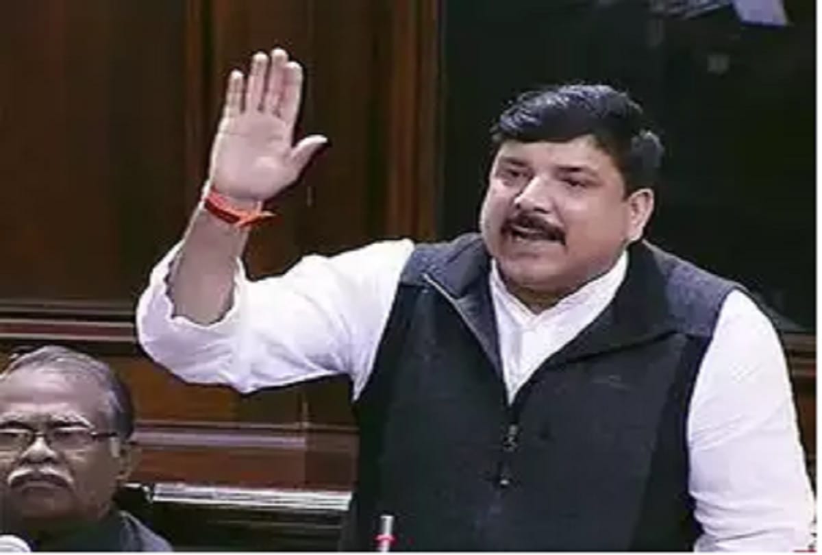 aap mp sanjay singh trolled for wishing fool day as bjp day