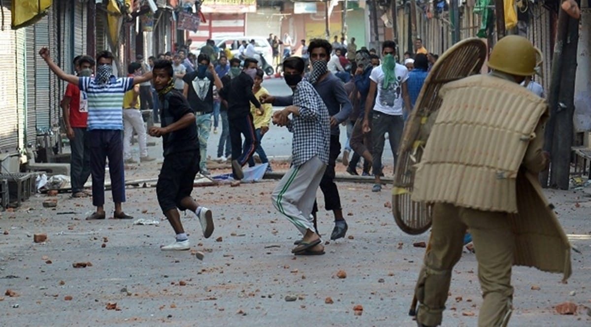 dgp dilbagh singh says 184 stone pelting incidents occurred in kashmir valley after 370 revoked