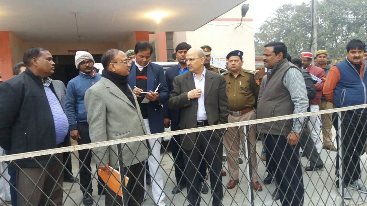 -Nodal officer looking at the disorder, the rebuke