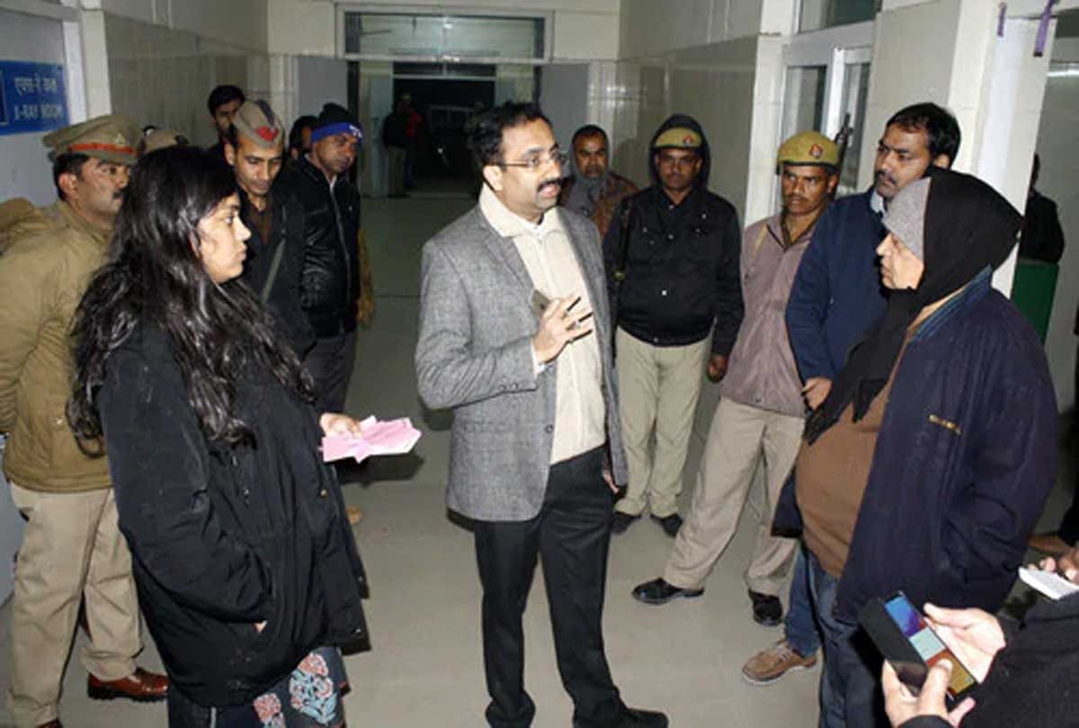 unnao dm ravi kumar statement on hiv