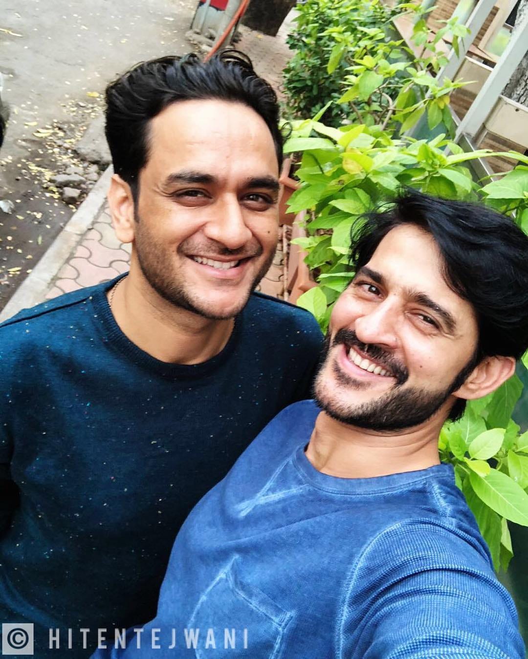 bigg boss ex contestants vikas gupta and hiten tejwani shared photos 