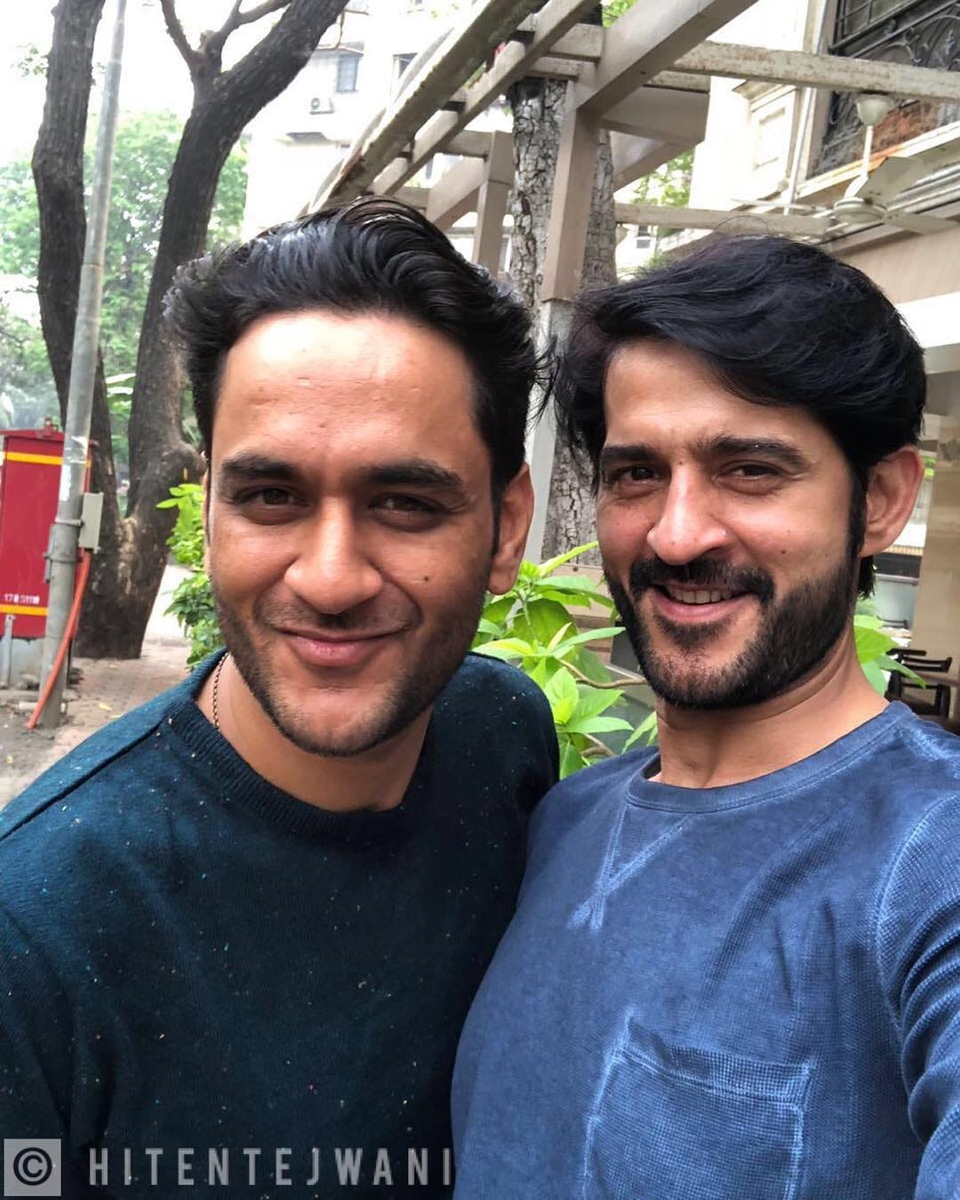 bigg boss ex contestants vikas gupta and hiten tejwani shared photos 
