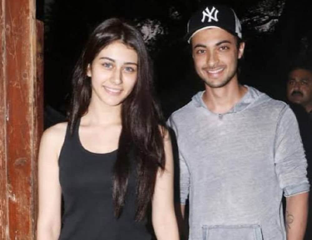 loveratri star aayush sharma spotted first time with warina hussain 